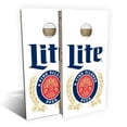 thumbnail image 1 of Skip's Garage | Miller Lite Original Premium 2x4 Cornhole Board Set (24" x 48") | Includes (8) Bags + Various Accessory Options, 1 of 7