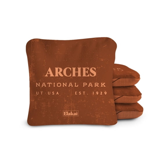 Skip's Garage | National Parks Arches Dual Sided Pro Cornhole Bags | (Set of 4)