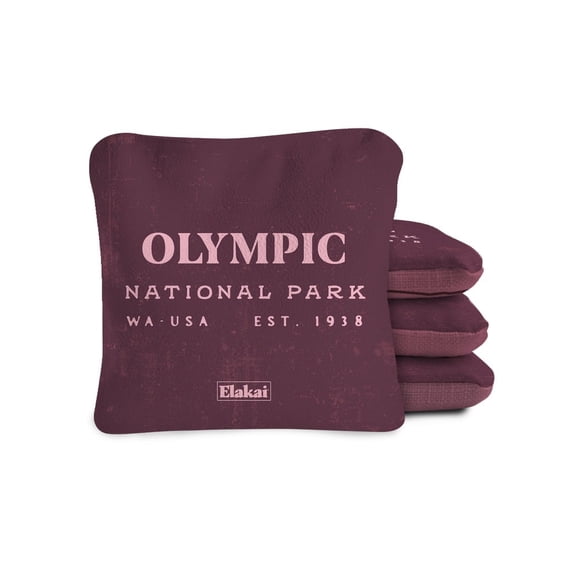 Skip's Garage | National Parks Olympic Dual Sided Pro Cornhole Bags | (Set of 4)