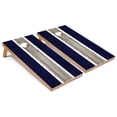 thumbnail image 1 of Skip's Garage | Navy Striped Cornhole Boards | Includes (2) Boards, (8) Bags & Optional Accessories, 1 of 7