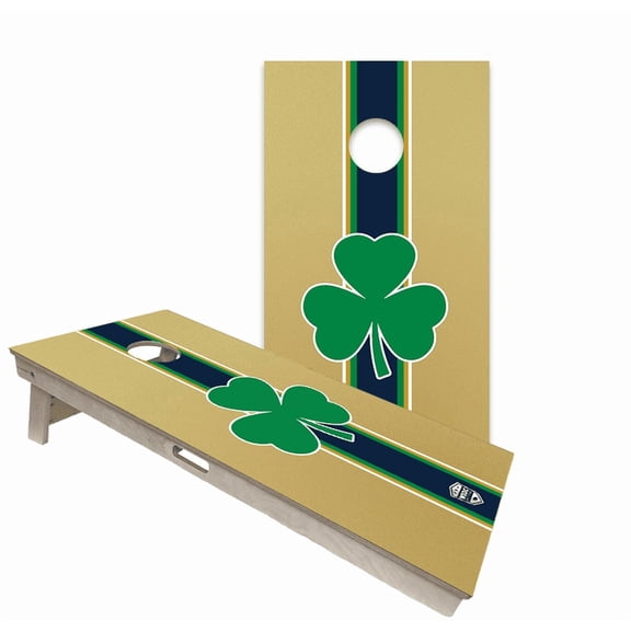 Skip's Garage | Notre Dame Backyard 2x4 Cornhole Board Set with Bags