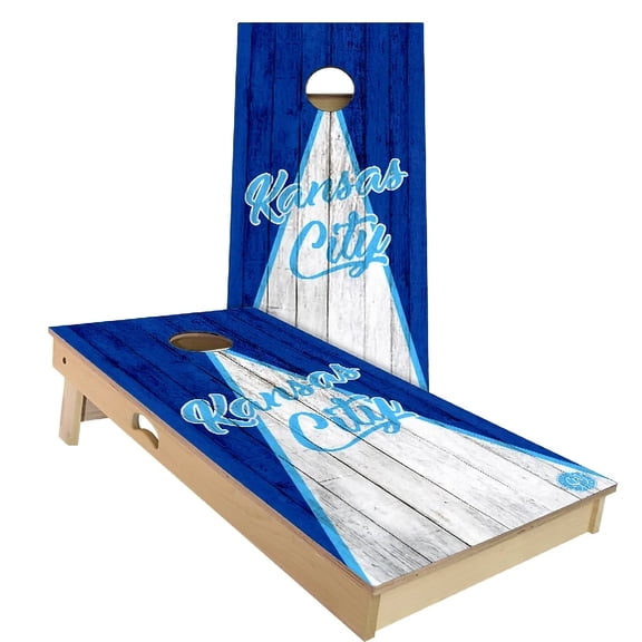 Skip's Garage Ohio Interstate Cornhole Boards - Includes Wraps or Boards plus More Include Carrying Case Board Wraps Only