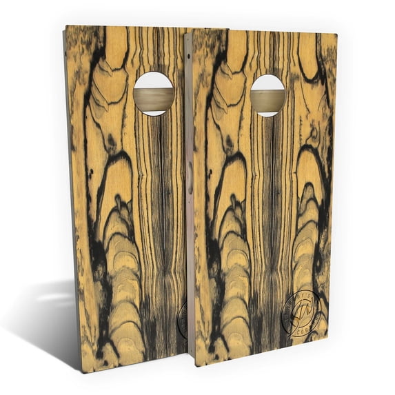Skip's Garage | Pale Moon Cornhole Board Set | Includes Boards & Bags | Choose Your Size & Accessories