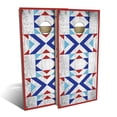 thumbnail image 1 of Skip's Garage | Patriotic Path Cornhole Board Set | Includes Boards & Bags | Choose Your Size & Accessories, 1 of 7