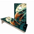 thumbnail image 1 of Skip's Garage | Philadelphia Backyard 2x4 Cornhole Board Set with Bags, 1 of 7