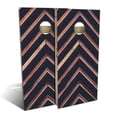 thumbnail image 1 of Skip's Garage | Angled Plank Cornhole Board Set | Includes Boards & Bags | Choose Your Size & Accessories, 1 of 7