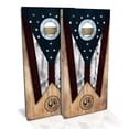 thumbnail image 1 of Skip's Garage | Ohio Flag Cornhole Board Set | Includes Boards & Bags | Choose Your Size & Accessories, 1 of 7