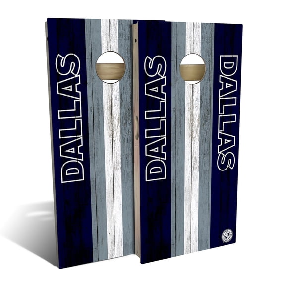 Skip's Garage | Dallas Football Cornhole Board Set | Includes Boards & Bags | Choose Your Size & Accessories