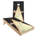 thumbnail image 1 of Skip's Garage | San Fran Triangle Baseball Cornhole Board Set | Includes Boards & Bags | Choose Your Size & Accessories, 1 of 7