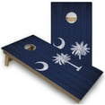 thumbnail image 1 of Skip's Garage | South Carolina Flag Cornhole Boards | Includes (2) Boards, (8) Bags & Optional Accessories, 1 of 7