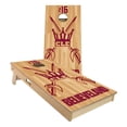thumbnail image 1 of Skip's Garage | Cleveland CLE All-Weather 2x4 Cornhole Board Set (24" x 48") | Includes (8) Bags + Various Accessory Options, 1 of 7