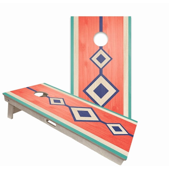 Skip's Garage | Hunter Surf Board Backyard 2x4 Cornhole Board Set with Bags