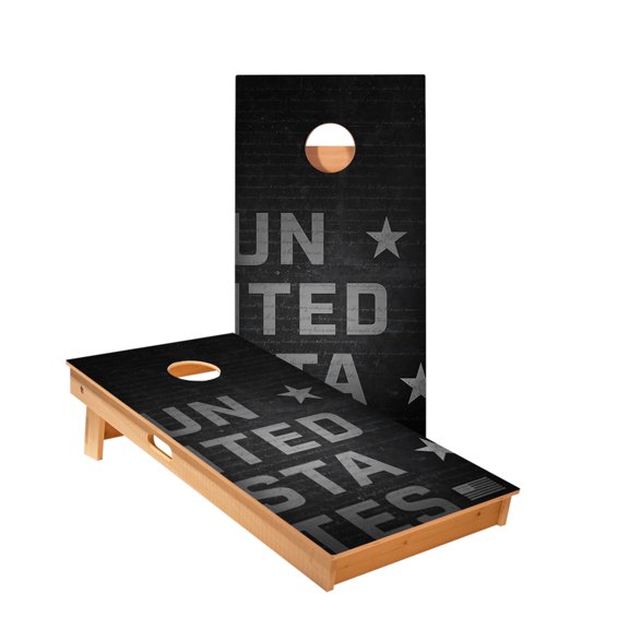 Skip's Garage | United States Constitution Cornhole Boards | Includes (2) Boards + Optional Bags & Accessories