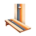 thumbnail image 1 of Skip's Garage | Vintage Striped 2x4 Cornhole Boards, 1 of 7