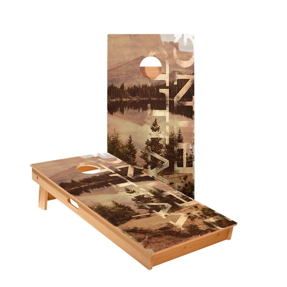 Skip's Garage | Wild Thing Landscape Cornhole Boards