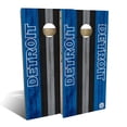 thumbnail image 1 of Skip's Garage | Detroit Football Cornhole Board Set | Includes Boards & Bags | Choose Your Size & Accessories, 1 of 7