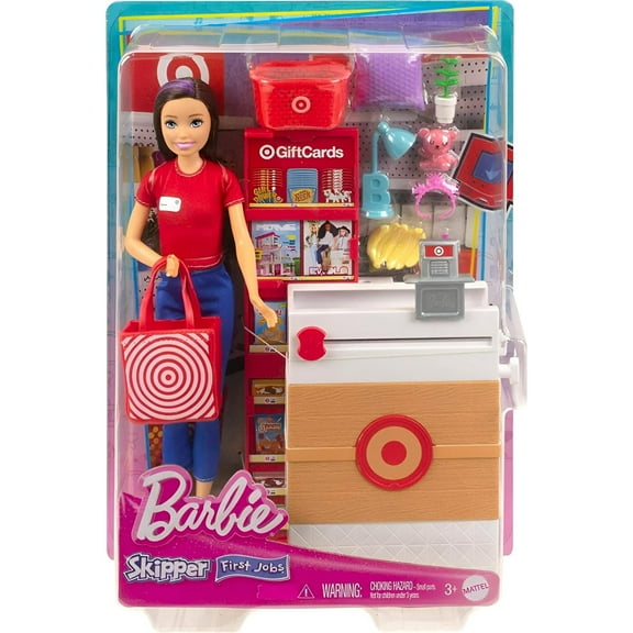 Skipper First Job Barbie Doll and Playset