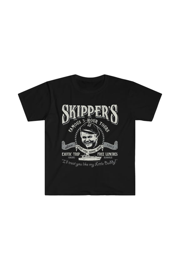 Skipper's Famous 3 Hour Boat Tours Gilligan's Island T-Shirt
