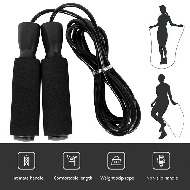 Aerobic Rope Skipping Jump Rope Aerobic Exercise Boxing Adjustable Bearing Speed ...