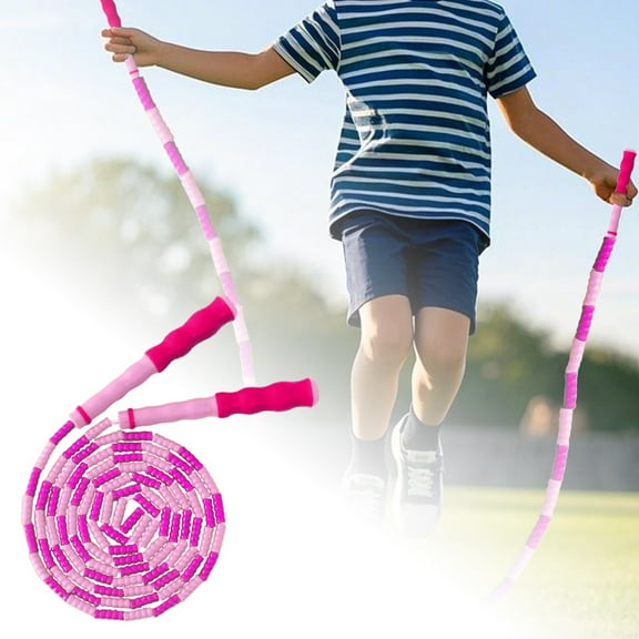 Skipping Rope Kids Soft Rubber Training Rope for Elementary School Sports Ideal for Preschool Beginners
