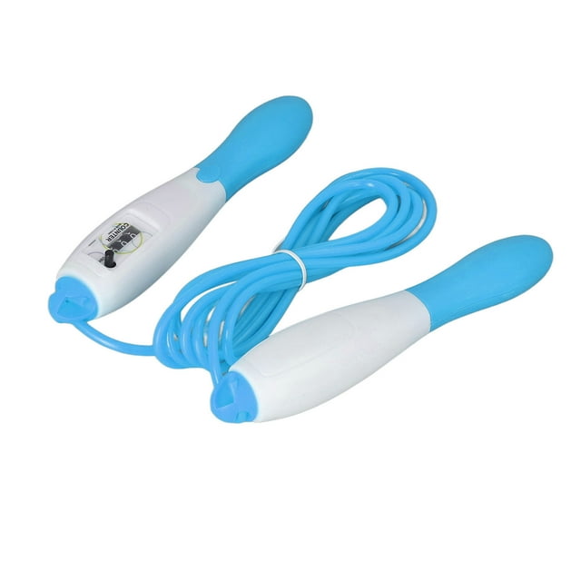 Skipping Rope PVC Cord Plastic Adjustable Fitness Counting Jump Rope