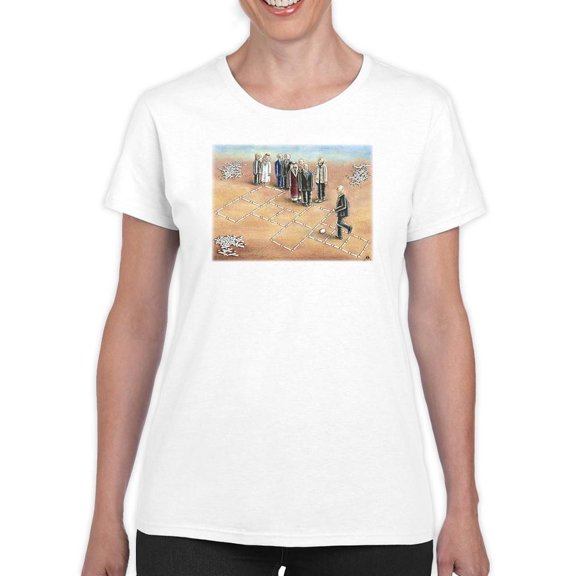 Skipping Taxes T-Shirt Women -Askin Ayrancioglu Designs, Female Medium
