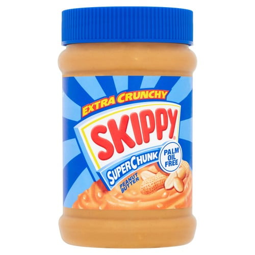 Skippy Crunchy Peanut Butter 454g, British Import (Pack of 2)
