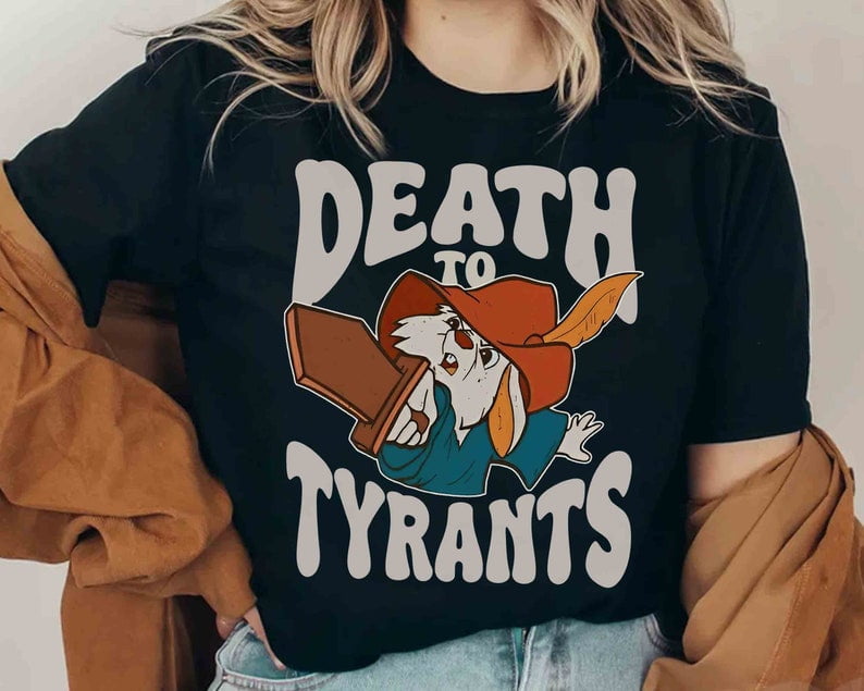 Skippy Rabbit Death To Tyrants Vintage 90s T-shirt, Disney Robin Hood ...