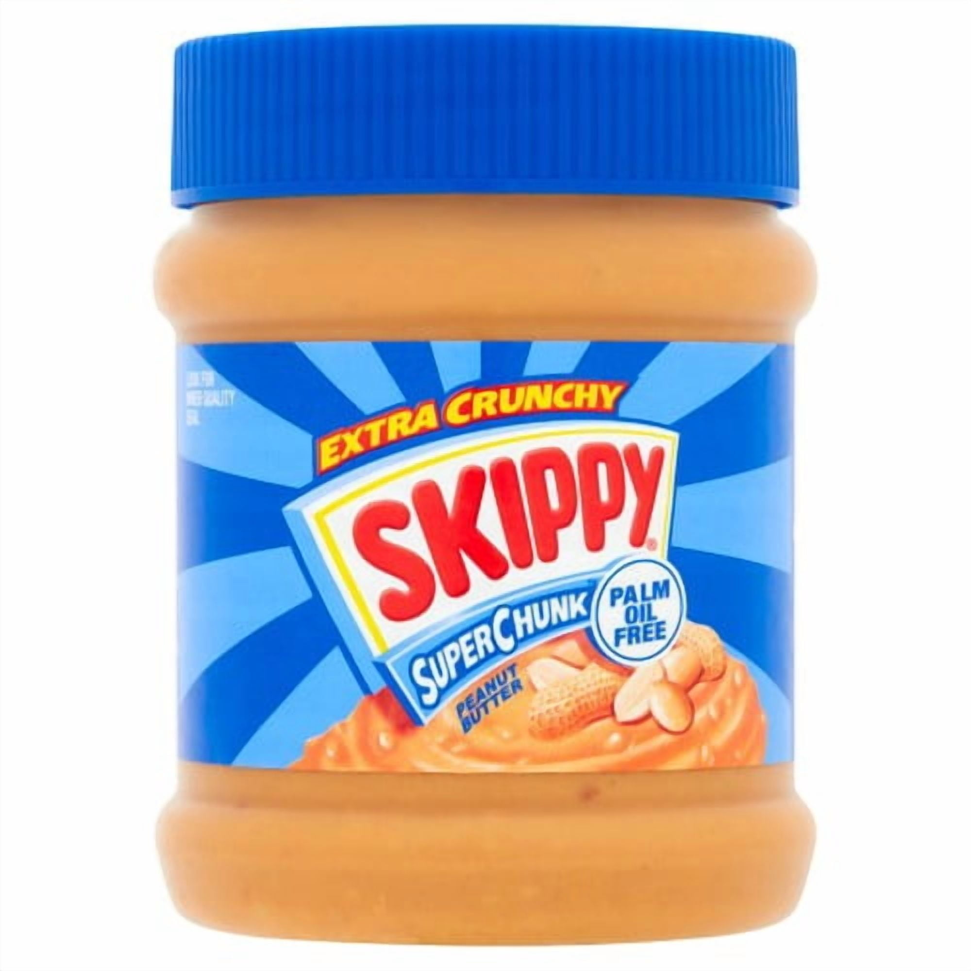 Skippy Super Crunch Peanut Butter 340g, British Import (Pack of 3)