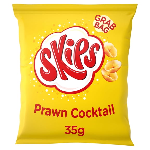 Skips Prawn Cocktail Grab Bag Crisps 35G, Imported from Britain