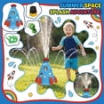 thumbnail image 1 of Skirfy Outdoor Water SprinklerToys,Summer Water Rocket Launcher ,Outdoor Sprinkler Toy Backyard Lawn Birthday Gift ,11.42*7.29inch,Blue., 1 of 6