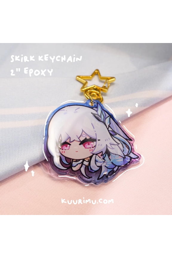 Skirk Acrylic Keychain - Genshin Impact (1 keychain)
