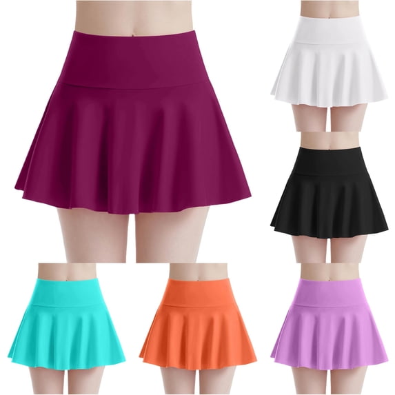 Skirt Category Women's Pleated High Waist Yoga Skirt for Daily Wear and Training Breathable Quick-Dry Versatile Sport Half Skirt for Running and Tennis