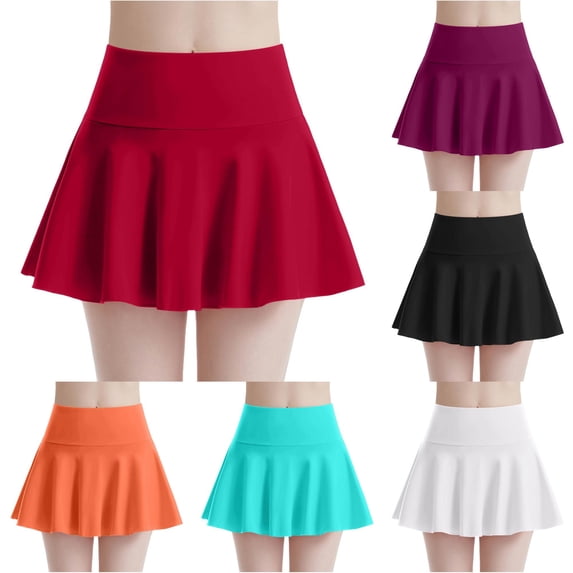 Skirt Category Women's Pleated High Waist Yoga Skirt for Daily Wear and Training Breathable Quick-Dry Versatile Sport Half Skirt for Running and Tennis