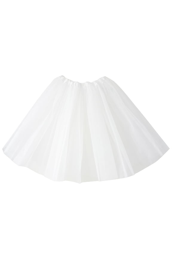 Skirt For Women A skirt Tutu Skirt Adult Dance Fluffy Skirt Three-Layer Six Piece Mesh Skirt Half Skirt
