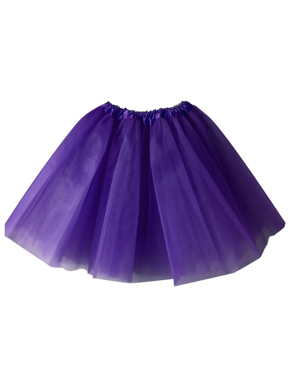 Skirt For Women A skirt Tutu Skirt Adult Dance Fluffy Skirt Three-Layer Six Piece Mesh Skirt Half Skirt