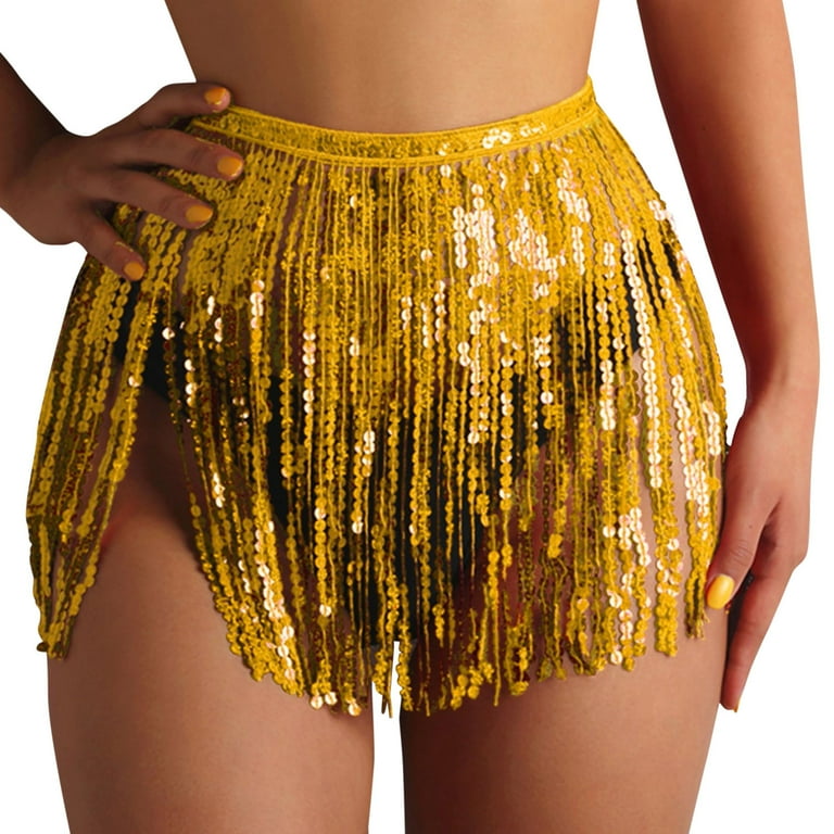 Skirt Sparkling Party Women s Skirt Sequin Tail Maxi Panel Skirt Vintage Denim Jean Skirt