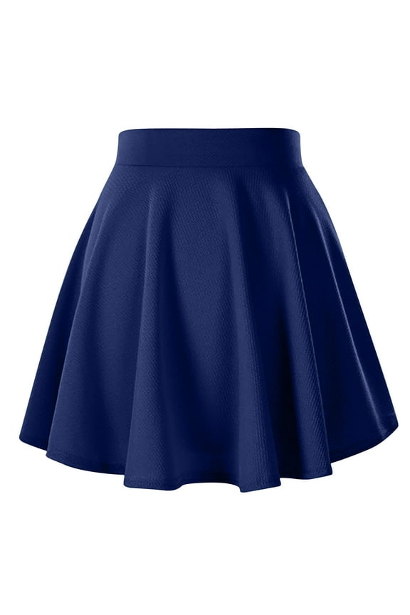 Skirt for Women High Waisted Pleated Split Skirt Summer Casual Loose Trendy Dressy Mini Skirts