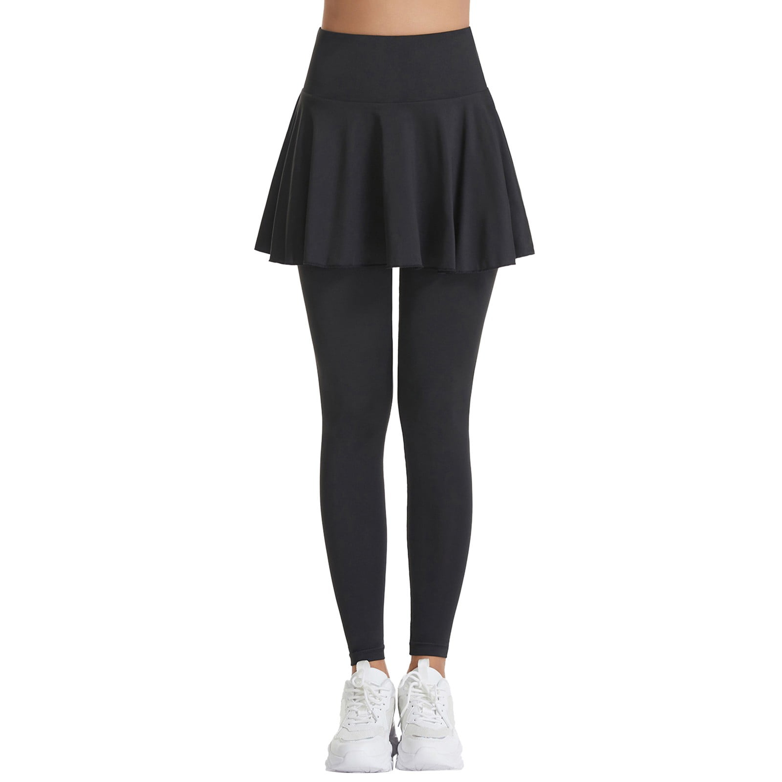 Skirted Golf Skirt with Leggings for Women Tennis Attached Leggings