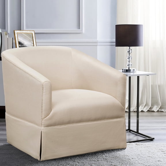 Skirted Polyester Swivel Chair | In Game Rooms | Foam - Filled | Alleviates Fatigue from Gaming