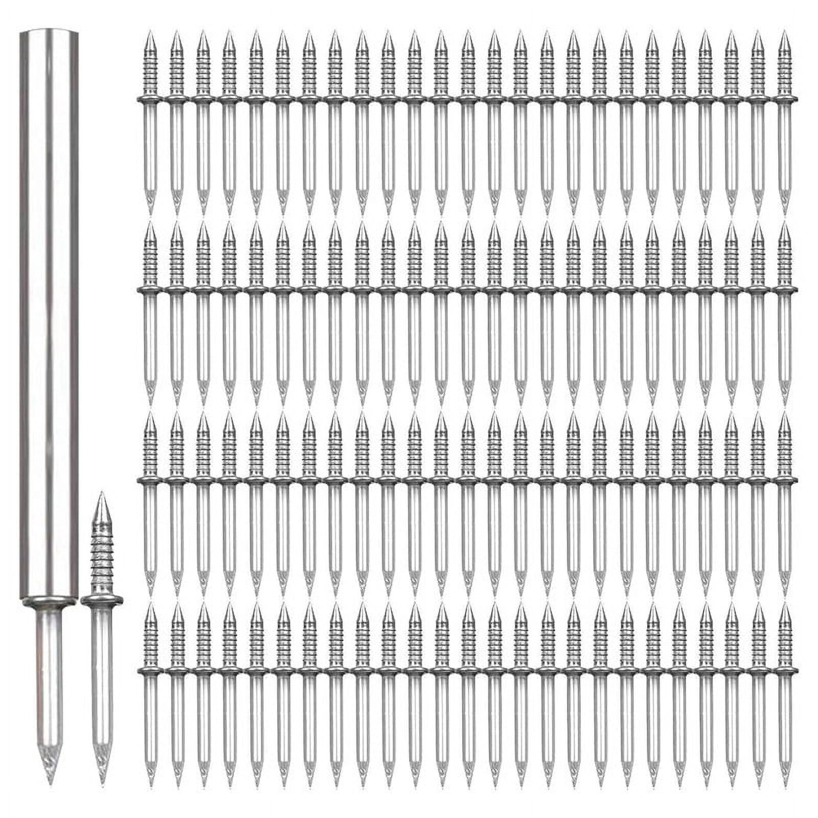 Skirting Board Wood 200PCS Double- Skirting Thread Seamless Nail No Trace Nails Sheep Horn Nails ...