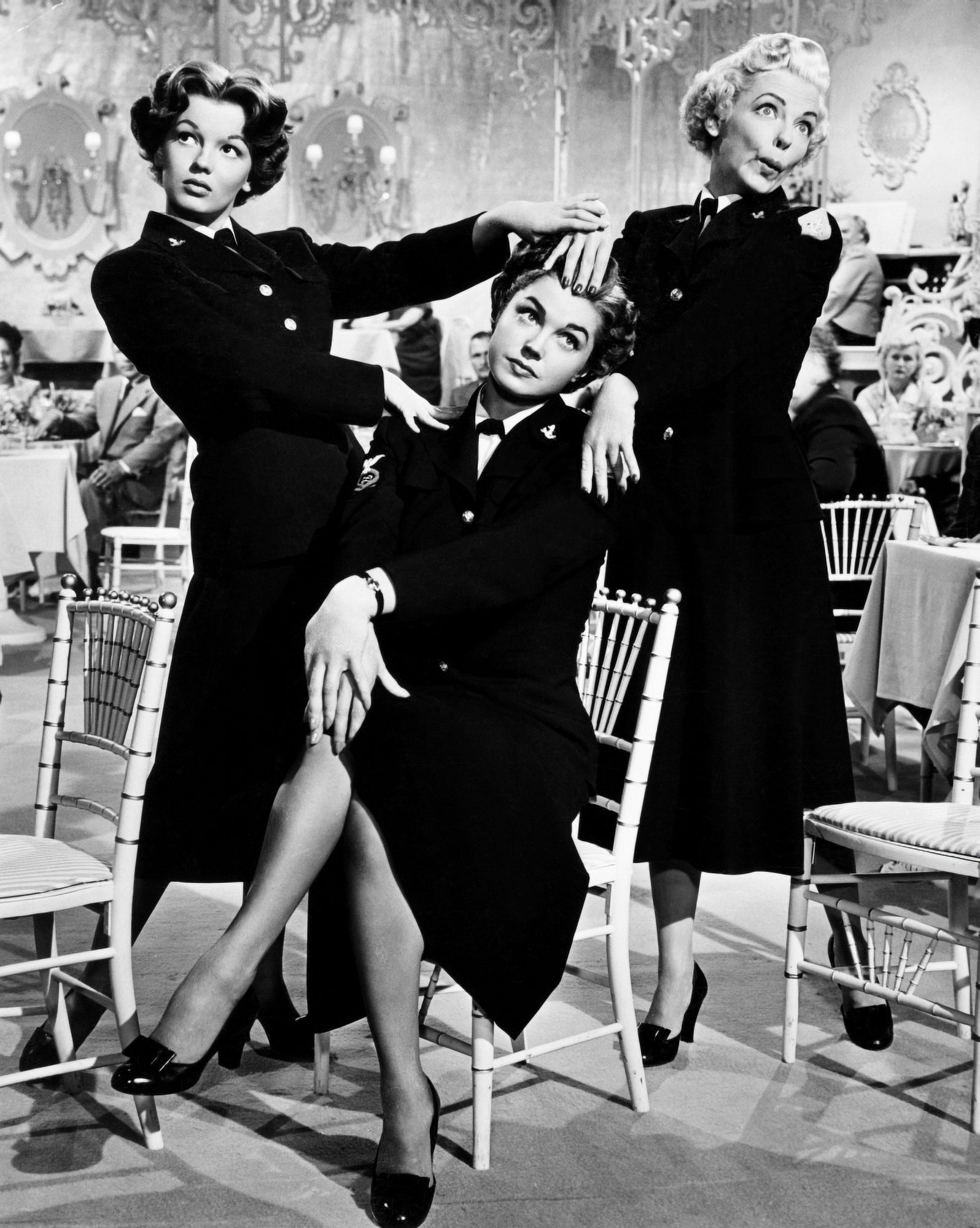 Skirts Ahoy! From Left Joan Evans Esther Williams Vivian Blaine 1952