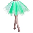 thumbnail image 1 of Tennis Skirts for Women Summer Skirt Women Dance Party Patchwork Skirt Holiday Party Tutu Ballet Skirt for Women# end start# s#Skirt Women Dance Party Patchwork Skirt Holiday Party Green XL, 1 of 2