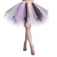 thumbnail image 1 of Tennis Skirts for Women Summer Skirt Women Dance Party Patchwork Skirt Holiday Party Tutu Ballet Skirt for Women# end start# s#Skirt Women Dance Party Patchwork Skirt Holiday Party Purple XL, 1 of 2