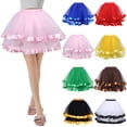 thumbnail image 1 of Skirts for Women Carnival Dance Party Holiday Party Tutu Ballet Casual Comfortable Womens Skirt Pink, 1 of 4