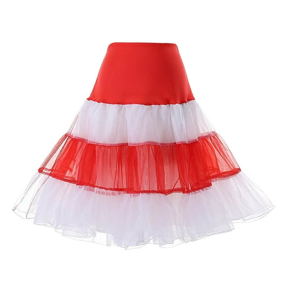 Skirts for Women Skirt Adult Dancing High Short High Pleated Waist Skirt Summer Clothes for Women White M