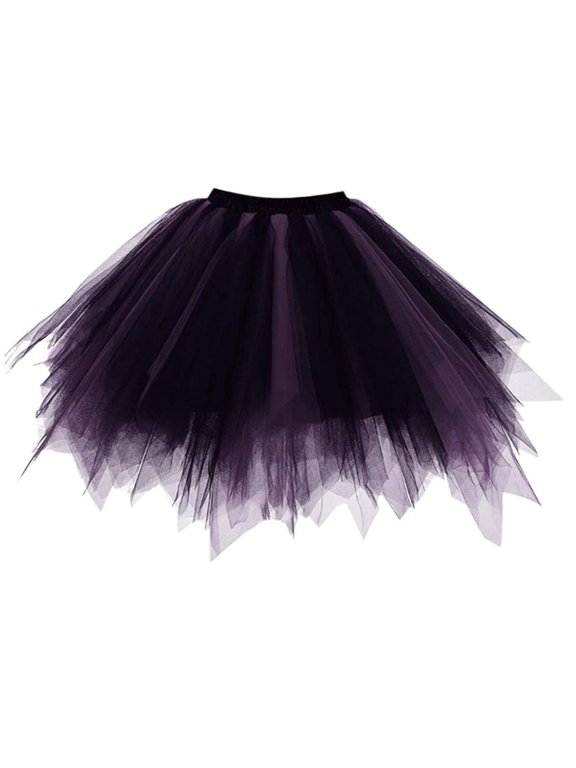 Skirts for Women Skirt Women'S Candy Color Multicolor Skirt Support Half Body Puff Petticoat Colorful Small Short Skirt AD XXL