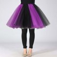 thumbnail image 1 of Skirts for Women Skirt Women's Flowy Mesh Tutu Skirt For Casual Performance Play Layered Skirt With Print Spring Summer Fashion Black M, 1 of 5