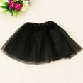 thumbnail image 1 of Tennis Skirts for Women Summer Skirt Womens Fashion Holiday Party Tutu Style Puffy Halloween Birthday Cake Skirt for Festive Occasions Black One Size, 1 of 3