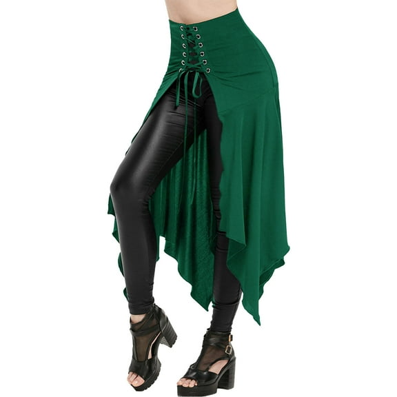 Skirts for Women Spring And Summer Skirt with Waistband And Tie Up Skirt Summer Skirts for Women